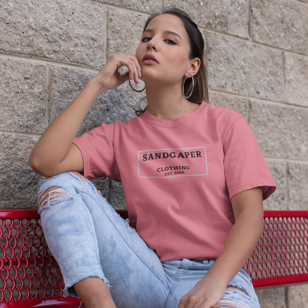 SGC Sandgaper EST. 2020 Bio-Shirt Coral Red