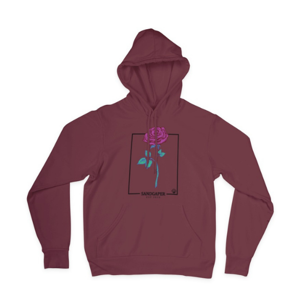 Vintage Flower Organic Unisex Hoodie