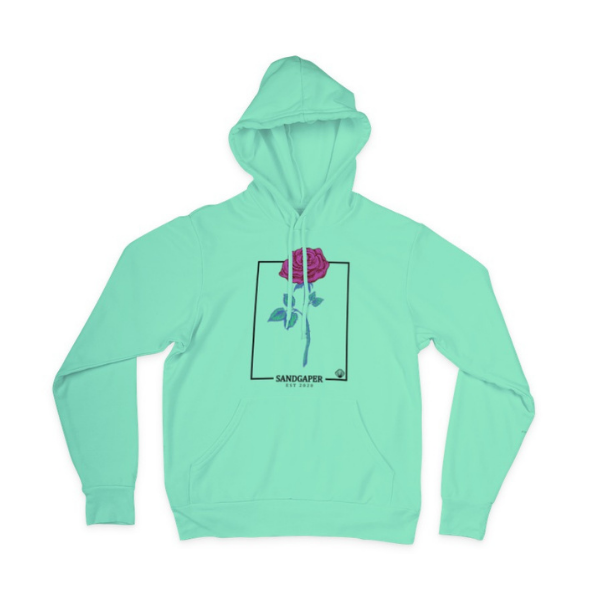 Vintage Flower Organic Unisex Hoodie