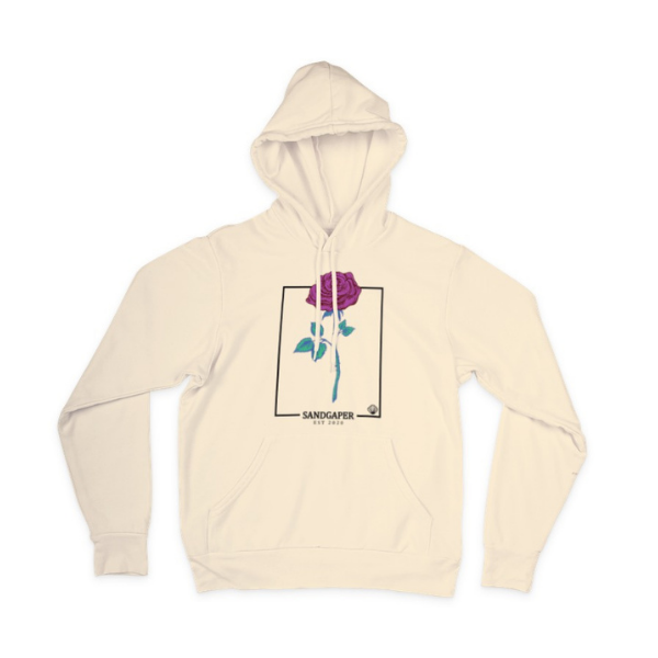 Vintage Flower Organic Unisex Hoodie