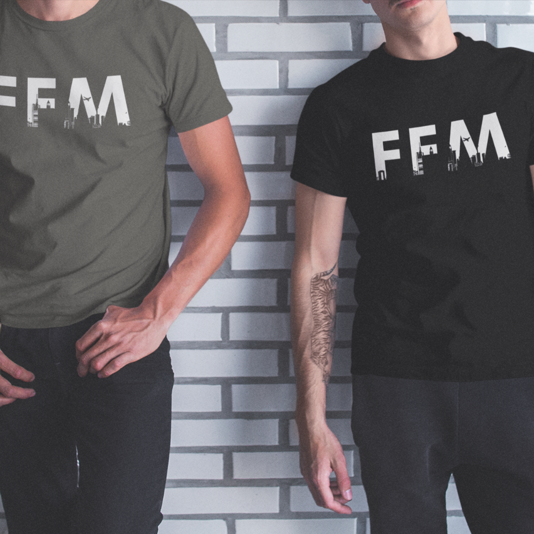 SANDGAPER - FFM „Frankfurt am Main" Bio T-SHIRT