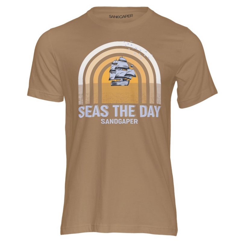 Vintage Crewneck Seas The Day Bio-Shirt