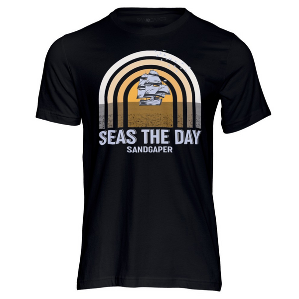 Vintage Crewneck Seas The Day Bio-Shirt