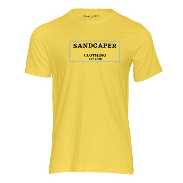 SGC  Sandgaper EST. 2020 Bio-Shirt Golden Sand