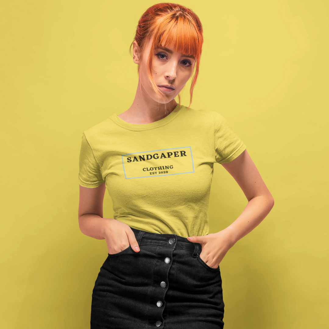 SGC  Sandgaper EST. 2020 Bio-Shirt Golden Sand