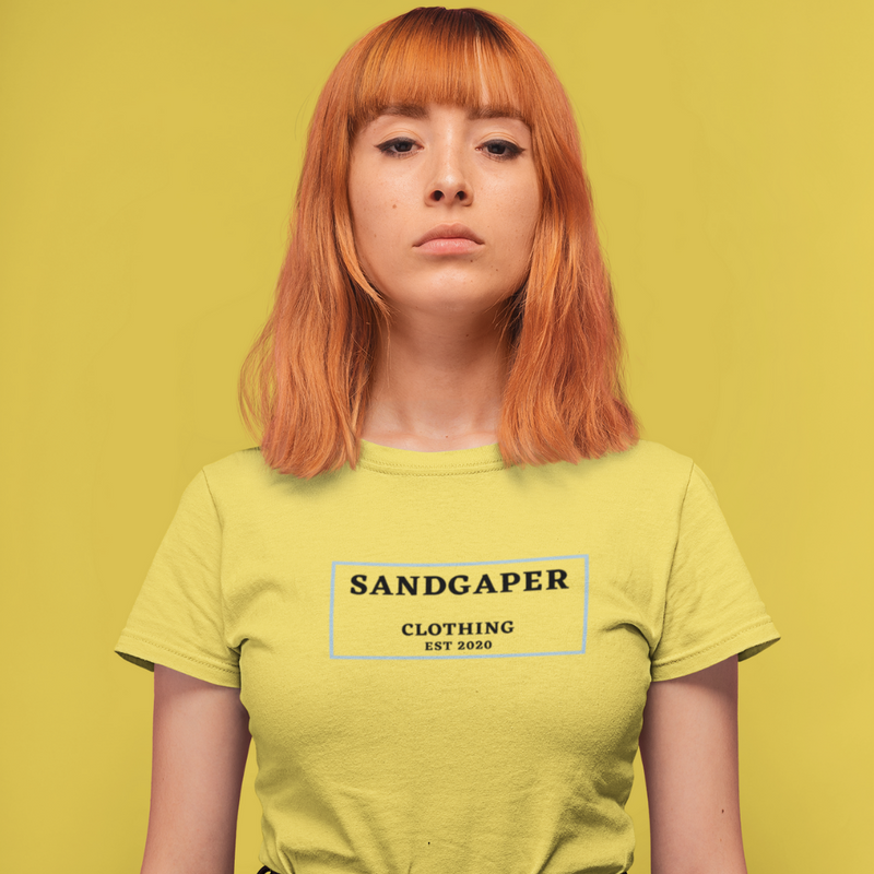 SGC  Sandgaper EST. 2020 Bio-Shirt Golden Sand