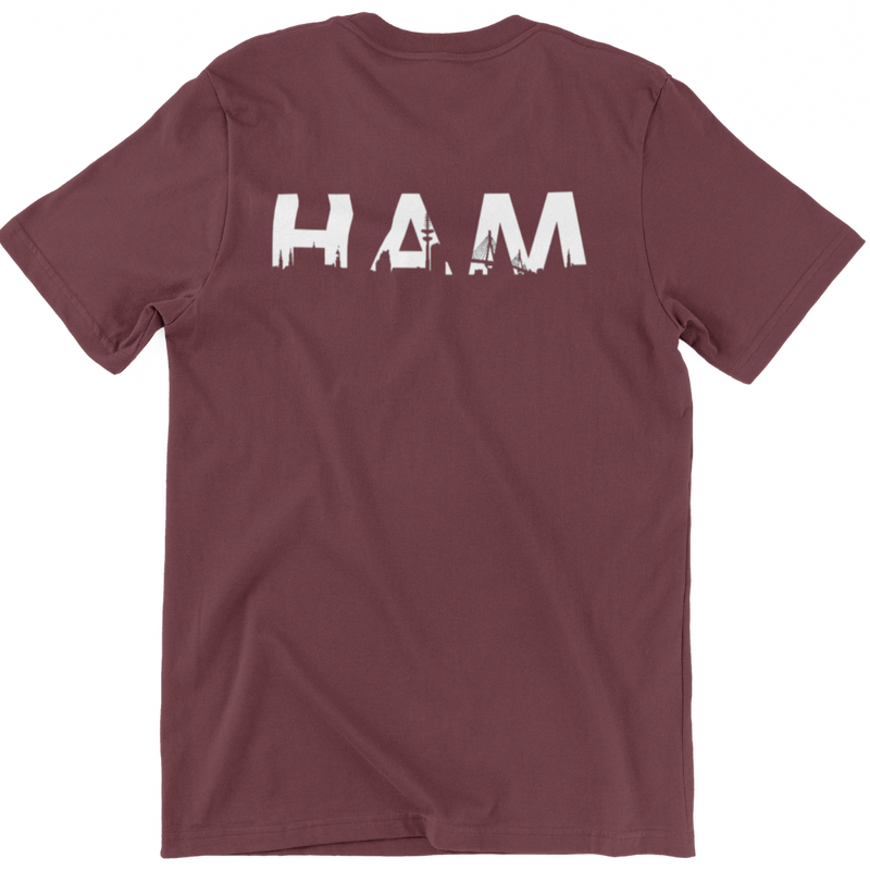 SANDGAPER - HAM „Hamburg" Bio T-SHIRT