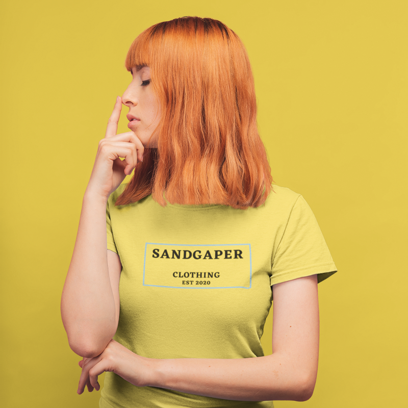 SGC  Sandgaper EST. 2020 Bio-Shirt Golden Sand