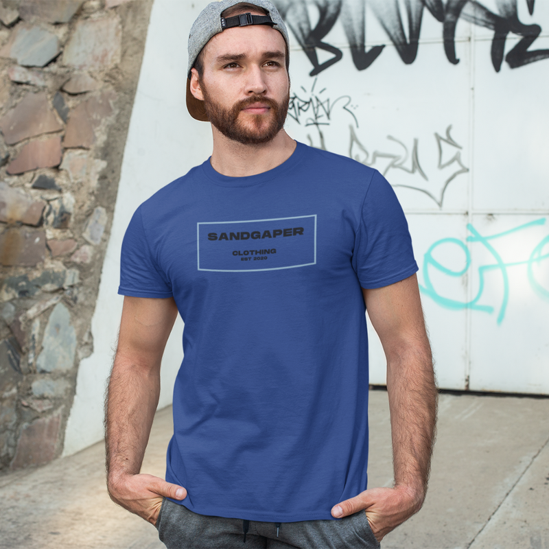 SGC Sandgaper EST. 2020 Bio-Shirt Ocean Blue