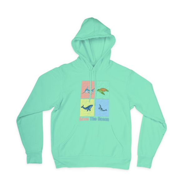 Save the Ocean ORGANIC UNISEX HOODIE