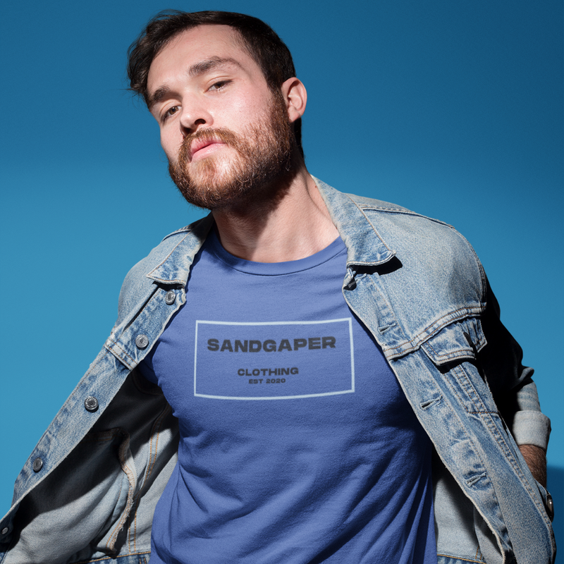 SGC Sandgaper EST. 2020 Bio-Shirt Ocean Blue