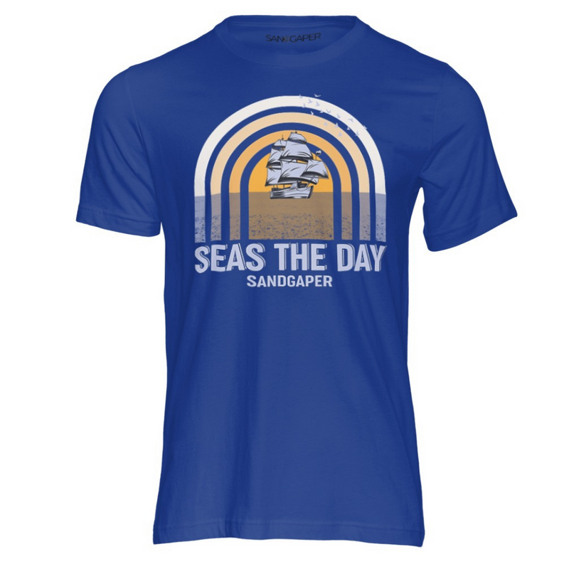 Vintage Crewneck Seas The Day Bio-Shirt