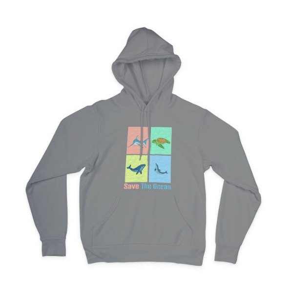 Save the Ocean ORGANIC UNISEX HOODIE