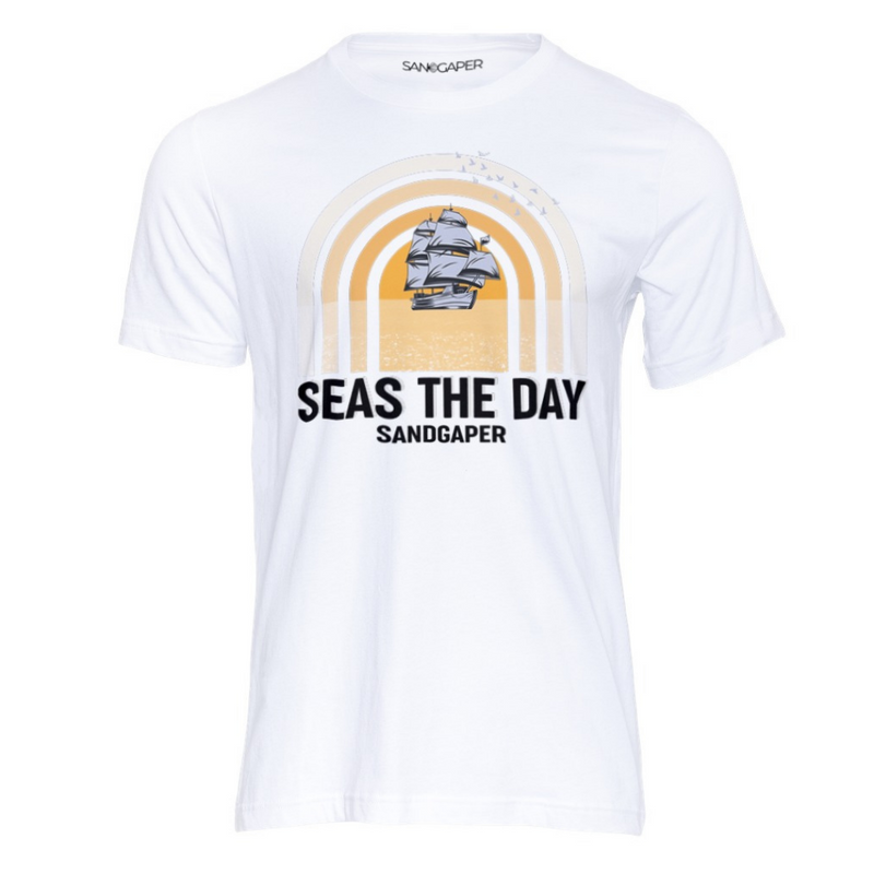 Vintage Crewneck Seas The Day Bio-Shirt