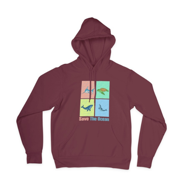 Save the Ocean ORGANIC UNISEX HOODIE