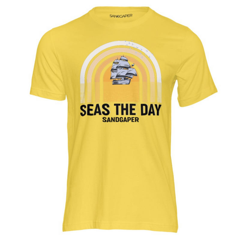 Vintage Crewneck Seas The Day Bio-Shirt