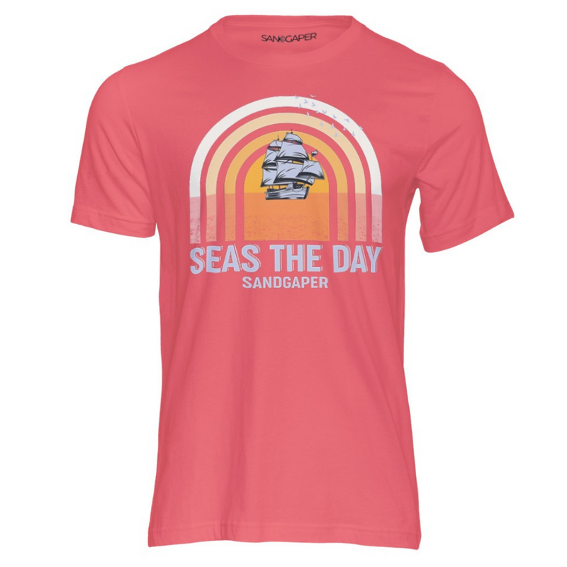 Vintage Crewneck Seas The Day Bio-Shirt