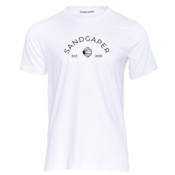 Baltic Crewneck Sandgaper EST. 2020 White/Black Bio-Shirt