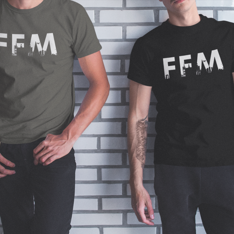 SANDGAPER - FFM „Frankfurt am Main" Bio T-SHIRT